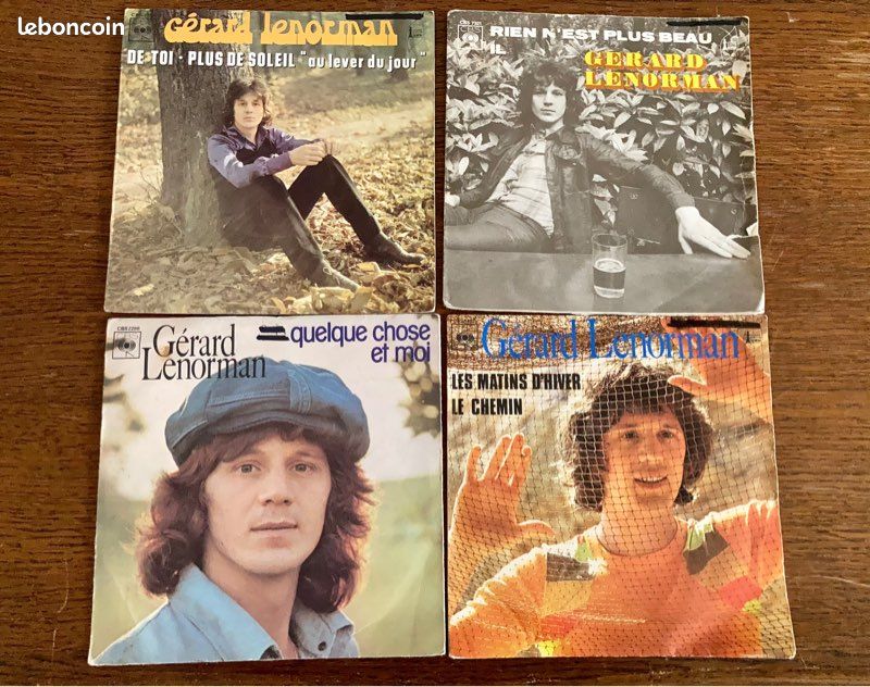 Lot 10 vinyls 45 tours (image 2)