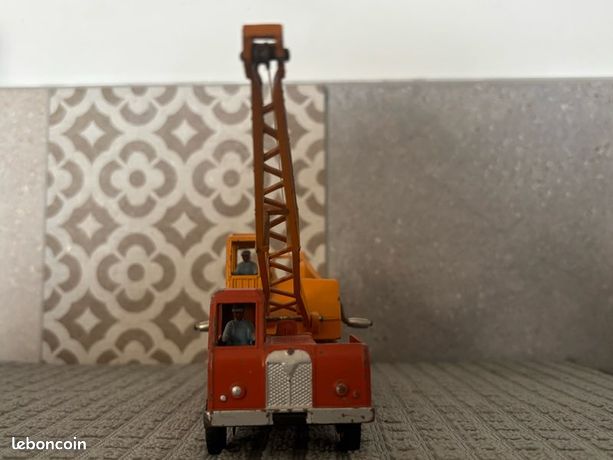 DINKY TOYS 972 20 TON LORRY MOUNTED CRANE BOITE REPRO VIDE CREATION