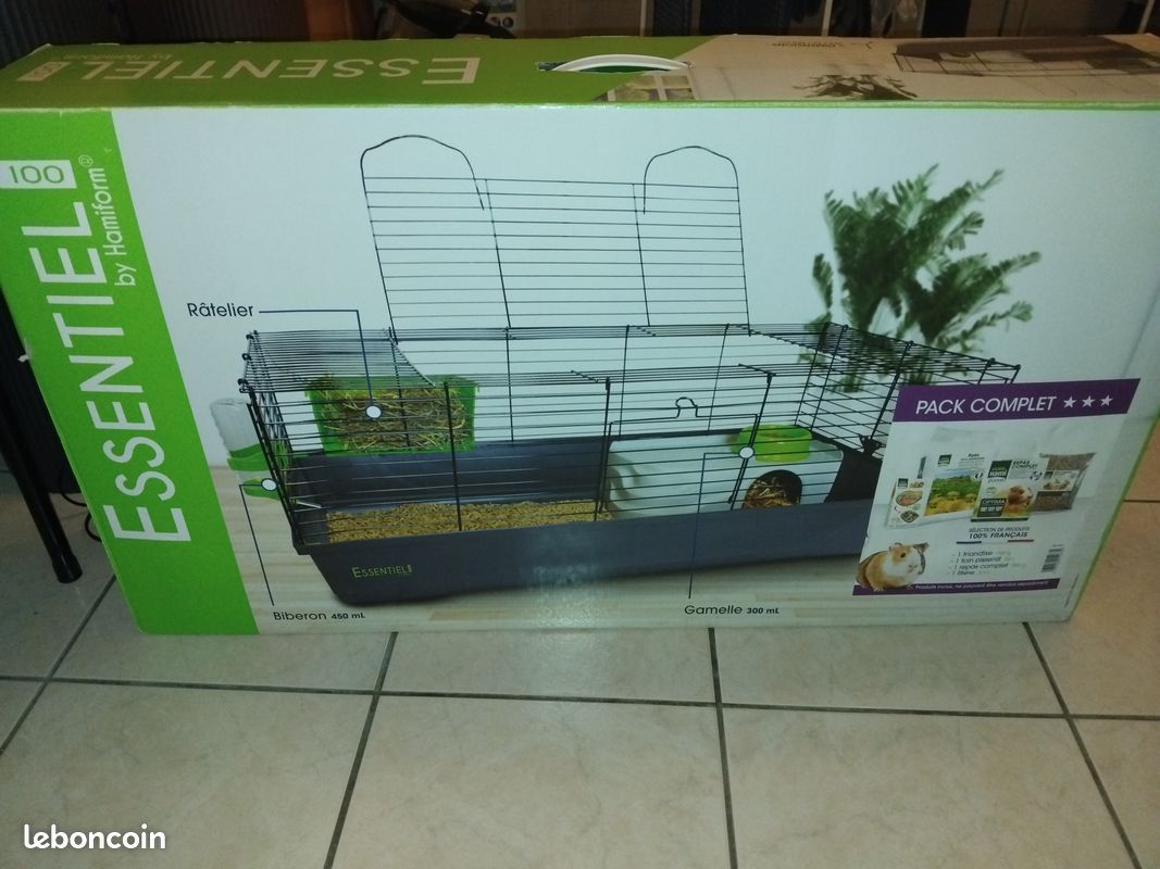 Cage équipée essentiel 100 Hamiform (image 1)