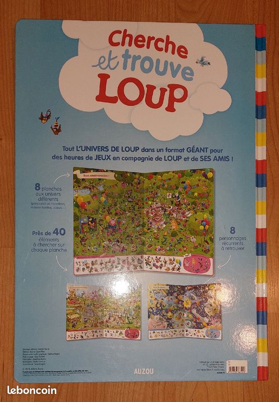 Livre "Cherche et trouve Loup" (image 2)