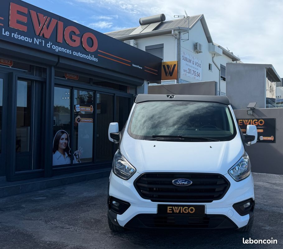 Ford transit custom panama p54 2.2l 130ch - van aménagé - très bien équipé (image 3)
