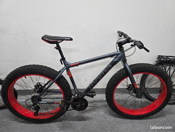 Vélo Fat Bike Velo Grosse Roue Prix Fat Bike Decathlon