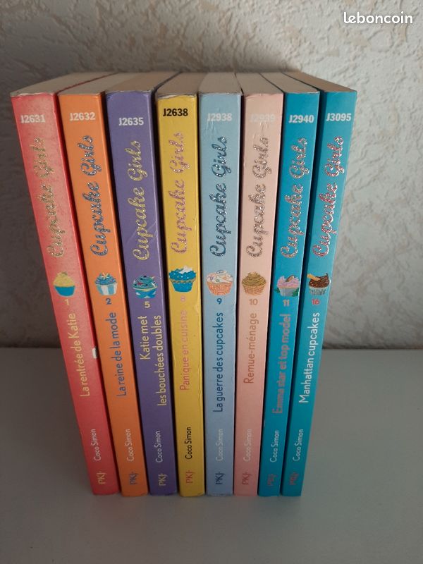 8 livres cupcake girls (image 1)