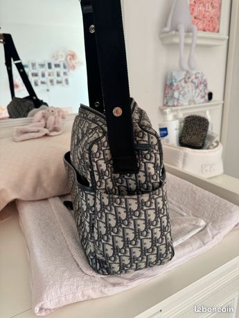 Bag Sac A Langer Dior Dior Pale Pink Macrocannage Changing Bag