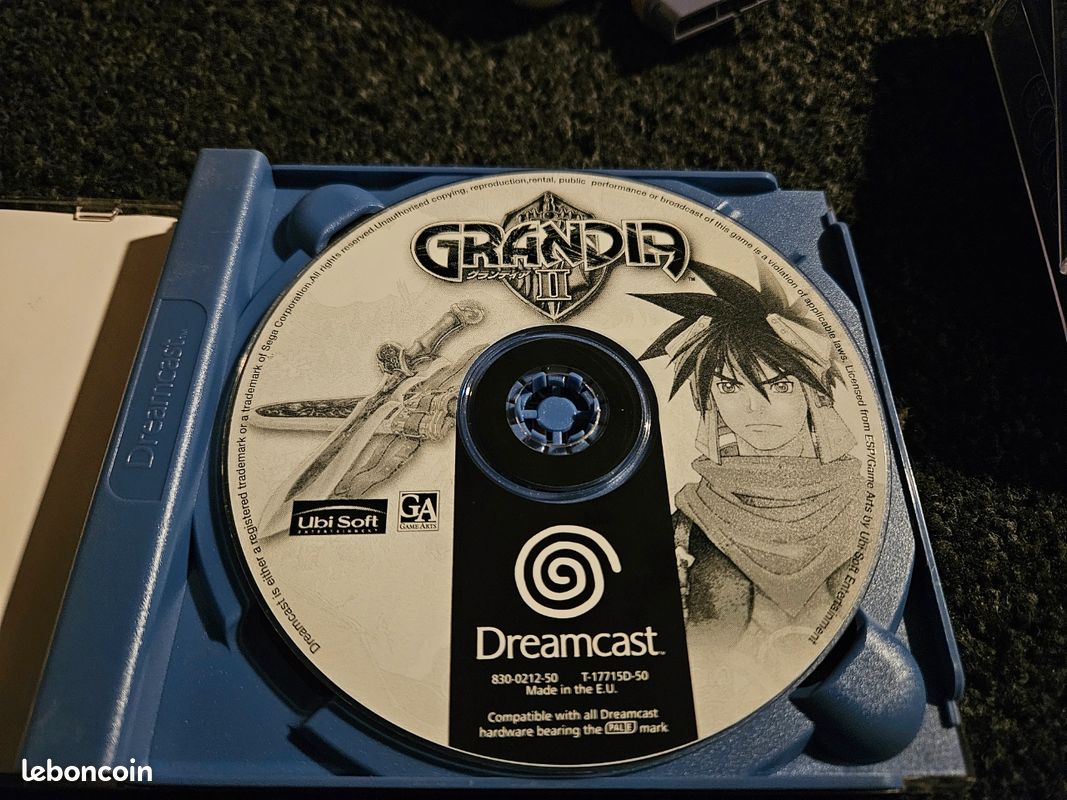 Grandia II Sur Sega Dreamcast - Neuf Sous Blister, Version Française PAL, édité Par SEGA