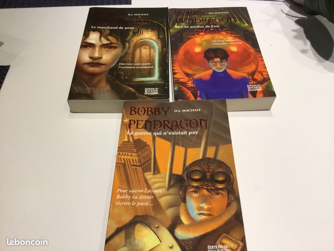 Livres trilogie BOBBY PENDRAGON DJ MARCHAL (image 1)