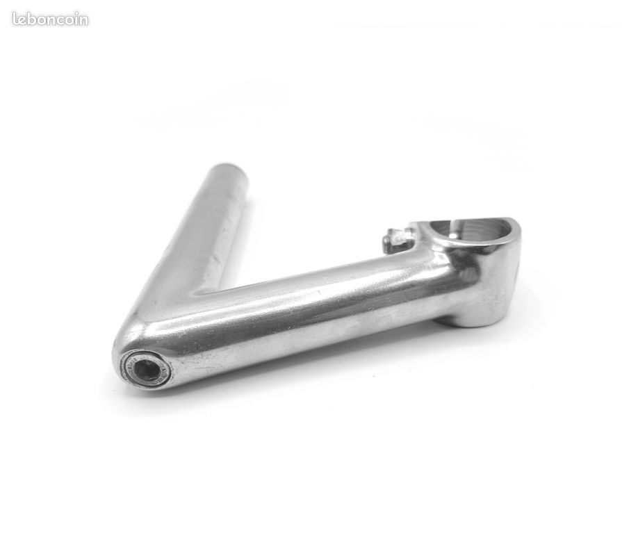 Potence Vélo Vintage ATAX Aluminium - Diamètre 22 Mm - Argenté (France)