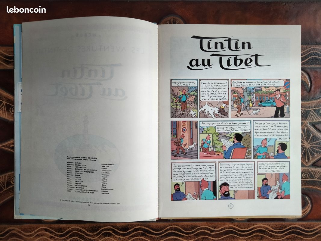 Lot tintin Hergé Casterman (image 9)