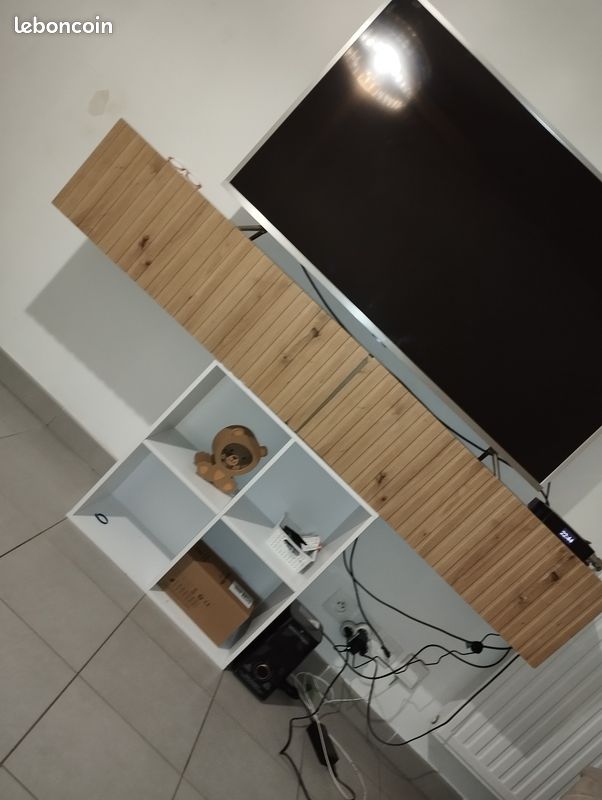 Meuble TV en bois Conforama (image 1)