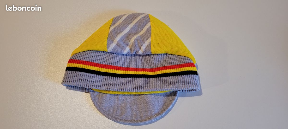 Casquette bonnet cycliste CASTELLI cap hat vintage cappellino bleu blanc