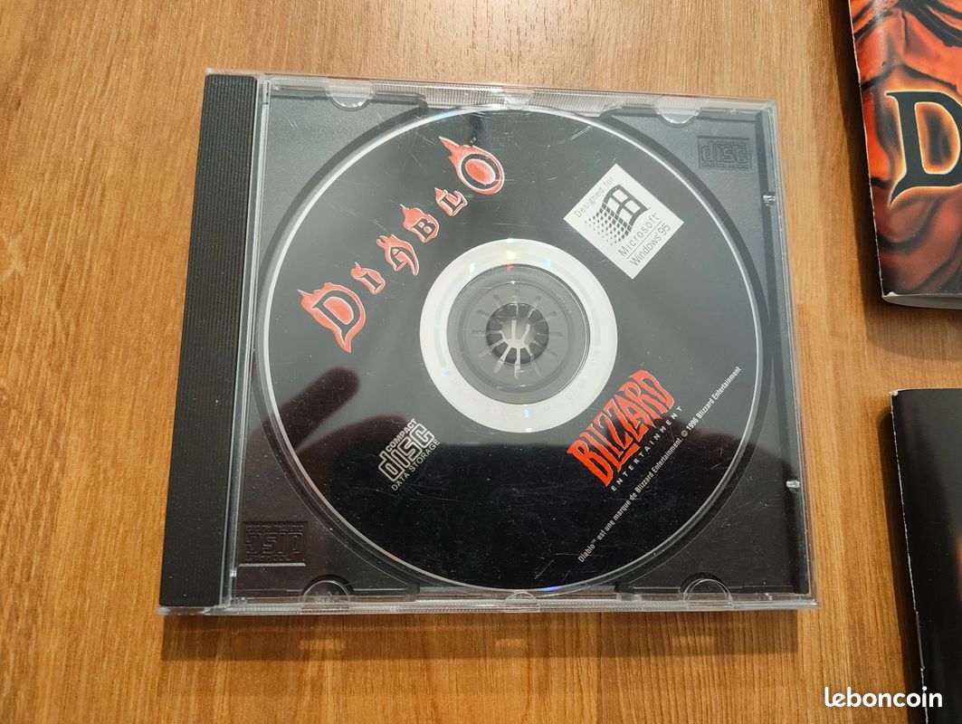 Jeu PC BIG BOX - DIABLO 1 Version Définitive (VF) - Édition Collector Blizzard 1996, En Bon état