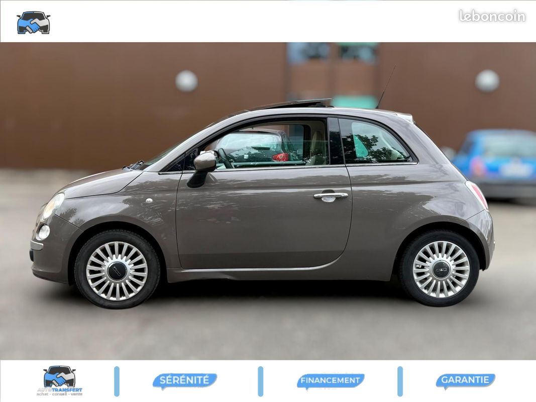 Fiat fiat 500 1.3 multijet 70 - toit ouvrant - garantie 6 mois - paiement en 3x (image 2)