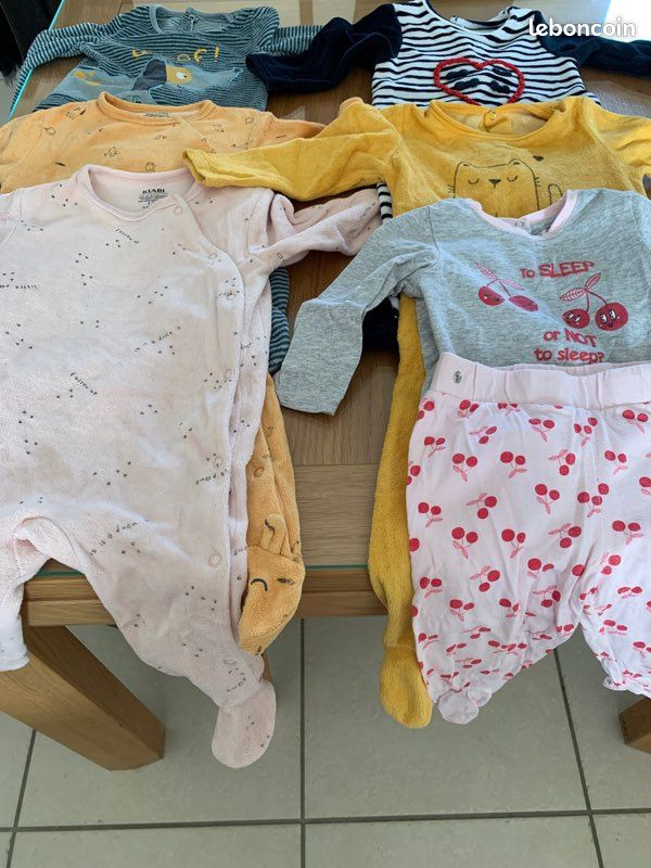 Pyjama bébé fille 1 an (image 2)