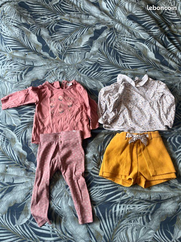 Lot de vêtements fille 18 mois 35 pièces (image 2)