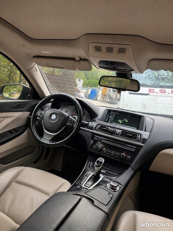 BMW 640d Coupé F13 313ch – 131 000 km – BVA – Cuir – TO (image 3)
