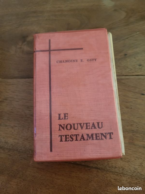 Le Nouveau Testament — Traduction du Chanoine E. Osty Deuxième annonce (image 1)