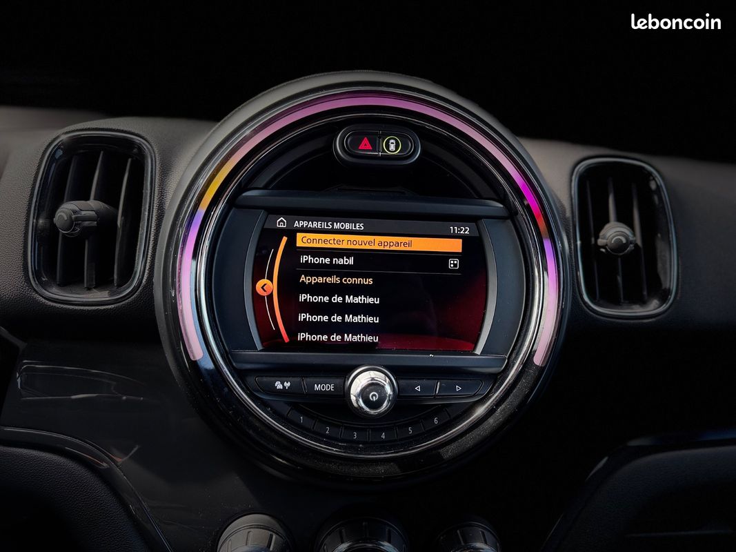 MINI COUNTRYMAN F60 136 ch BVA6 Cooper John Cooper Works CUIR BOITE AUTO GPS GARANTIE 12 MOIS (image 24)