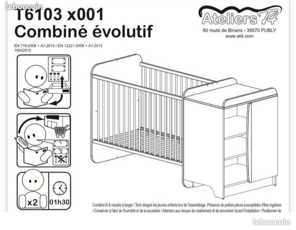 Lit bébé evolutif (image 4)