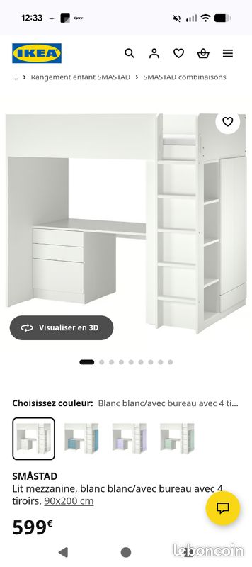 Lit mezzanine enfant (image 2)