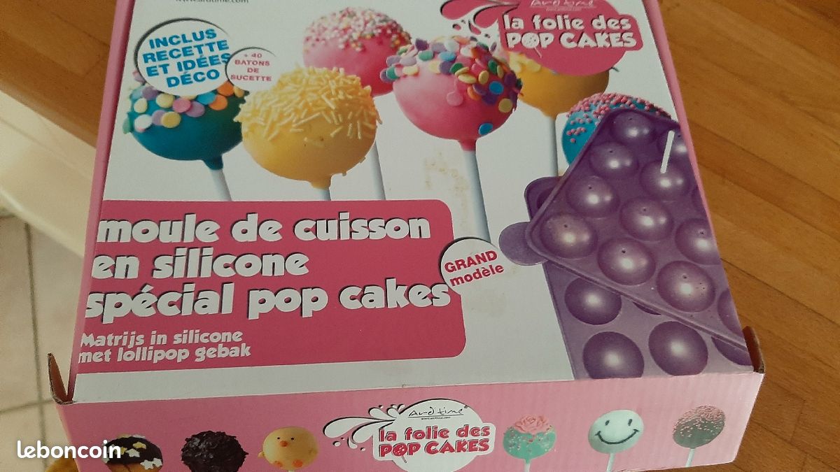 Moule spécial pop cakes + moule à sucettes (image 1)