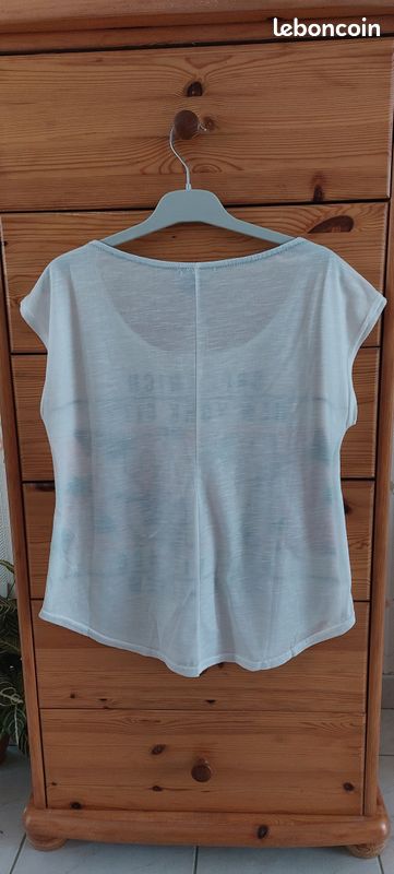 T-shirt femme manches courtes GEMO ( Taille M ) (image 2)