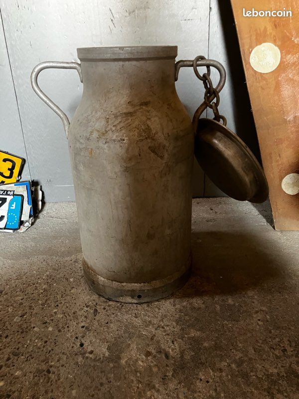 Bidon à lait ancien très bon état (image 1)