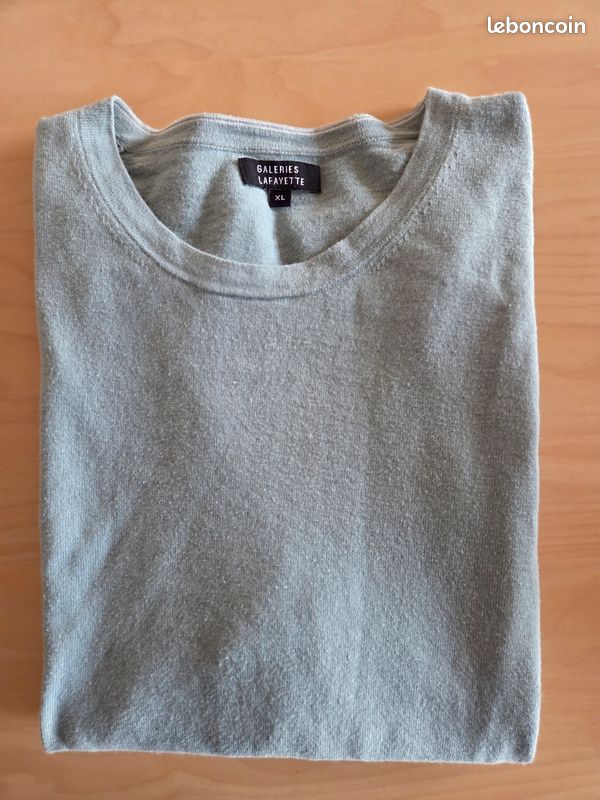 Pull en lin et soie - Rouille - HOMME | H&M FR