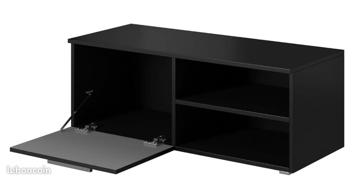 Meuble tv noir (image 3)