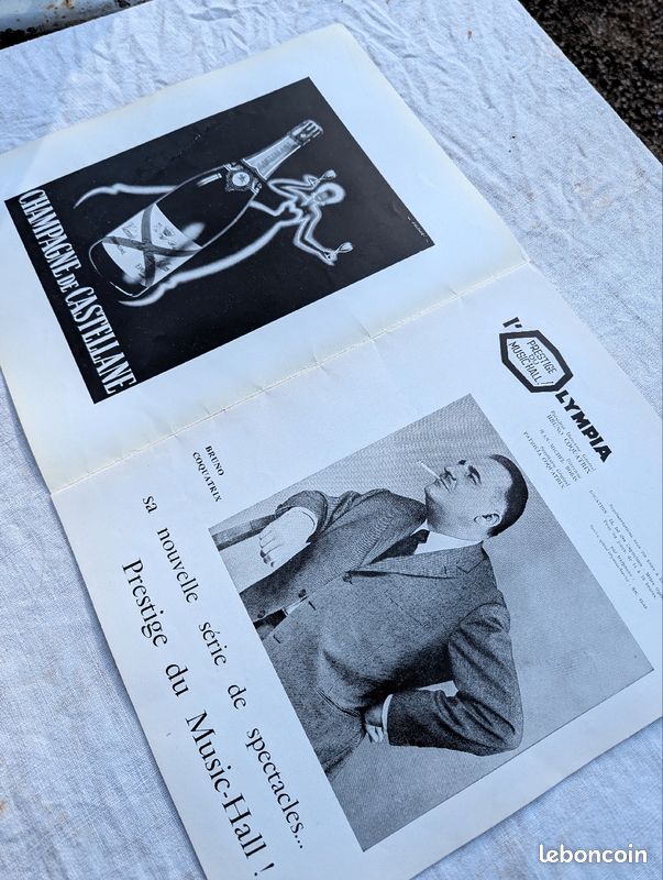 THE BEATLES Programme Concert OLYMPIA 1964 TRÈS RARE (image 3)