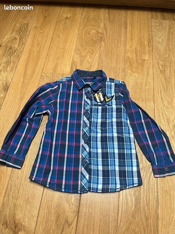 12 ans chemise mixte IKKS we are young en TBE