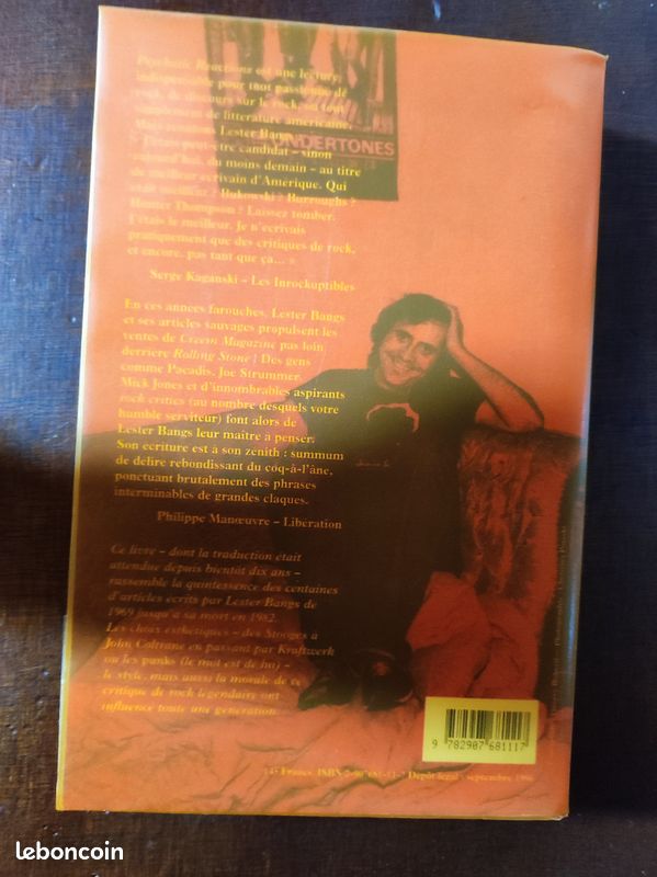 Livre Culte - Lester Bangs : Psychotic Reactions (Édition Tristram) - Rock (image 2)