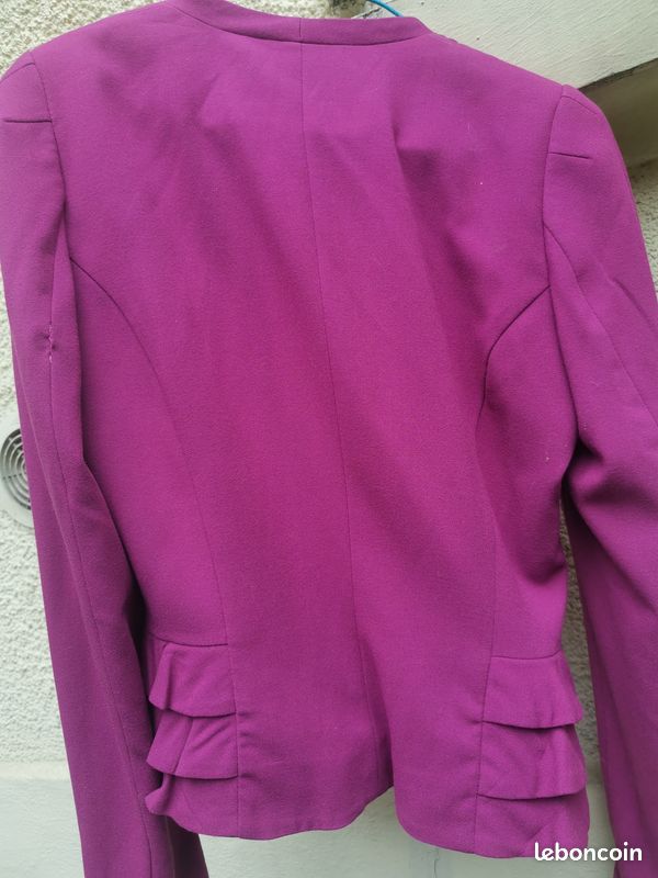 Veste fushia H&M taille 38 Vêtements
