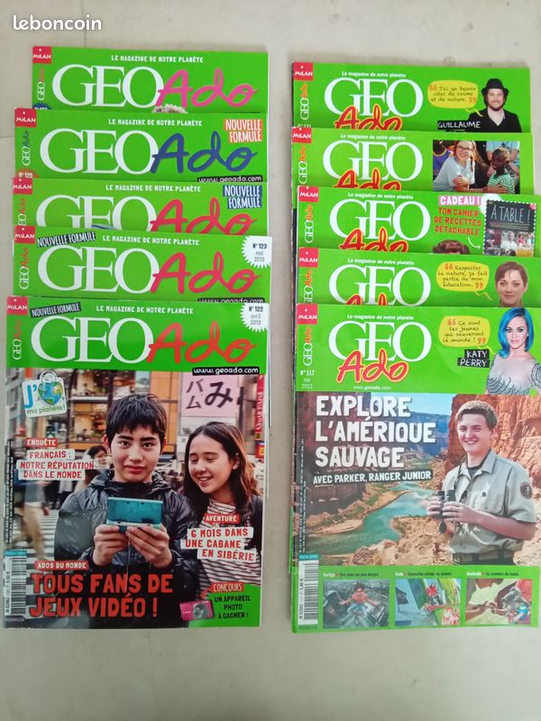 Lot magazines " Geo Ado" (image 1)