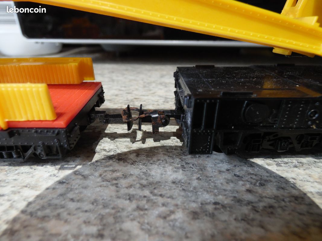 MEHANO HO LONG Wagon Tombereau Train Electrique EUR 12,00 - FR