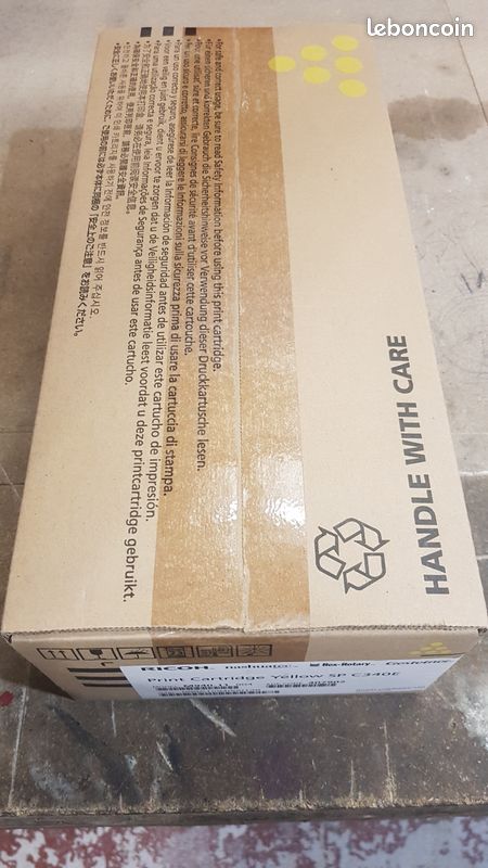 RICOH Cartouche Toner Laser Jaune SP C340E (image 3)