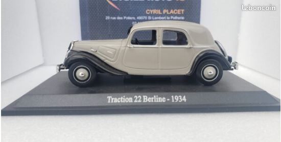 Citroen Traction 7 de pre-serie -1934