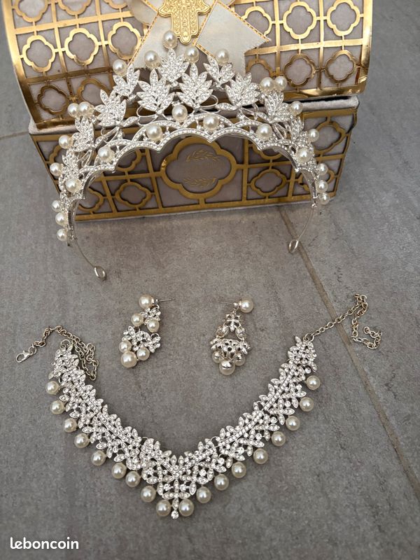Bijoux mariage princesse perles (image 1)