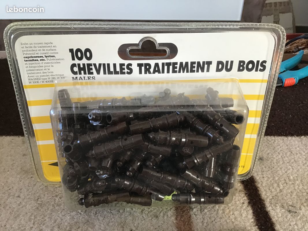 Chevilles traitement du bois wagner neuves (image 1)