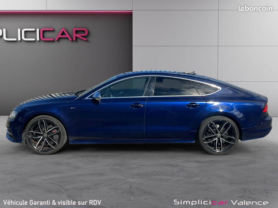 AUDI S7 SPORTBACK 4.0 TFSI 420ch QUATTRO S TRONIC 7 Sièges à mémoire chauffants ventilés Pack carbone Clim 4 zones Attelage amovible (image 5)