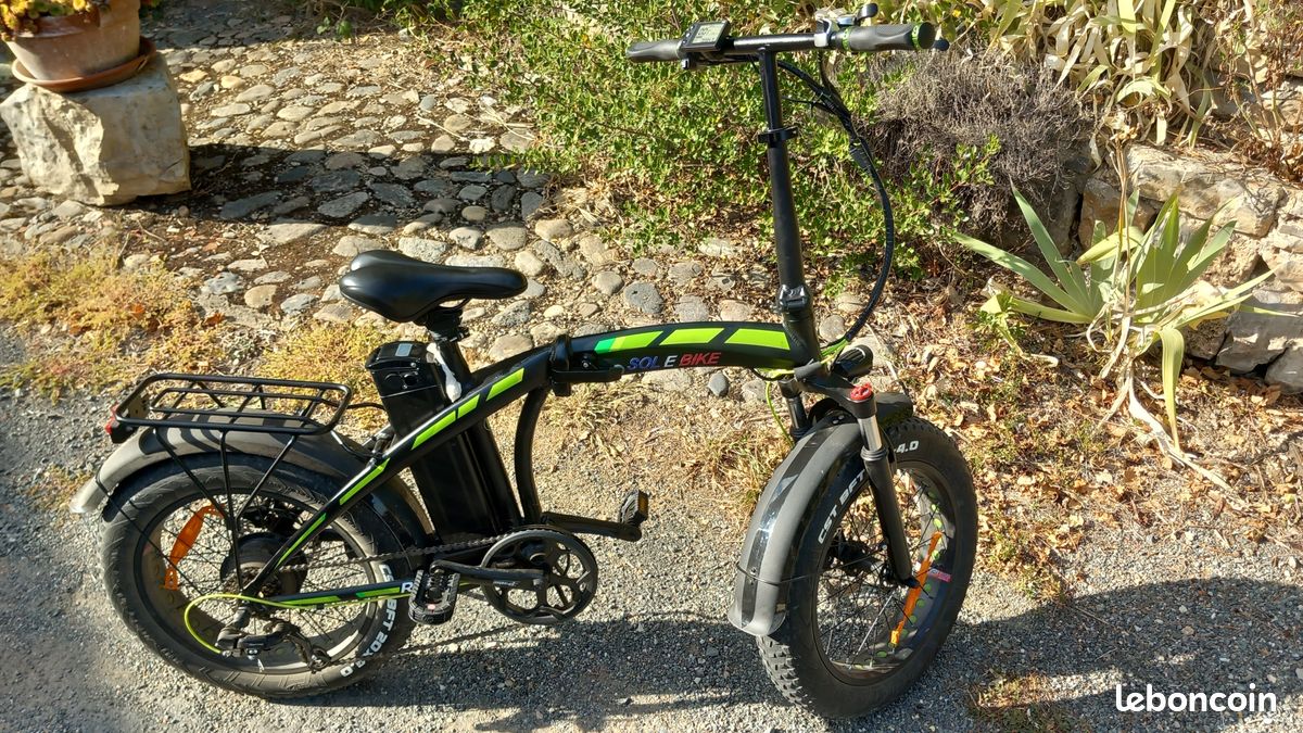Vélo électrique pliant gros pneus (image 2)