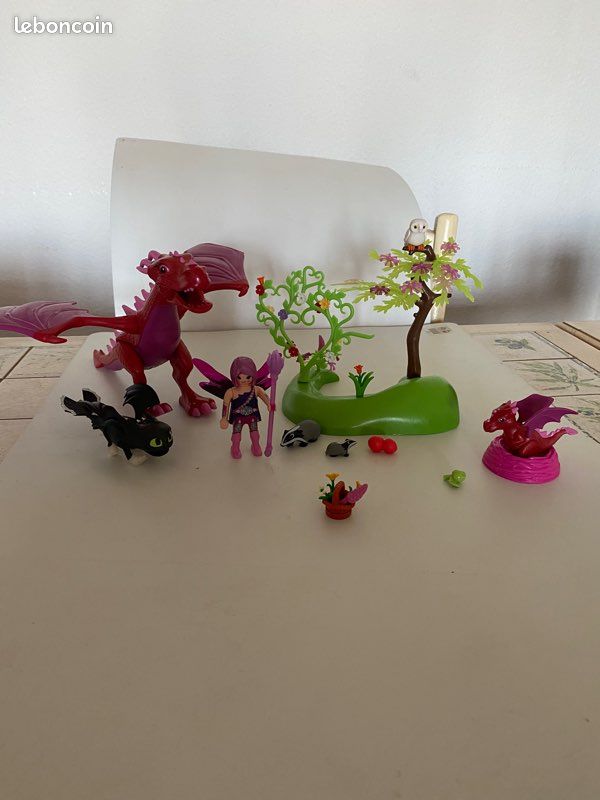 Dragon playmobyl avec bébé (image 1)