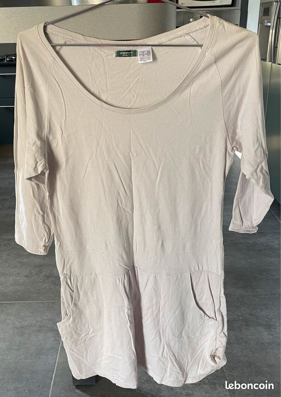 Tunique beige La Redoute taille 38/40 (image 1)