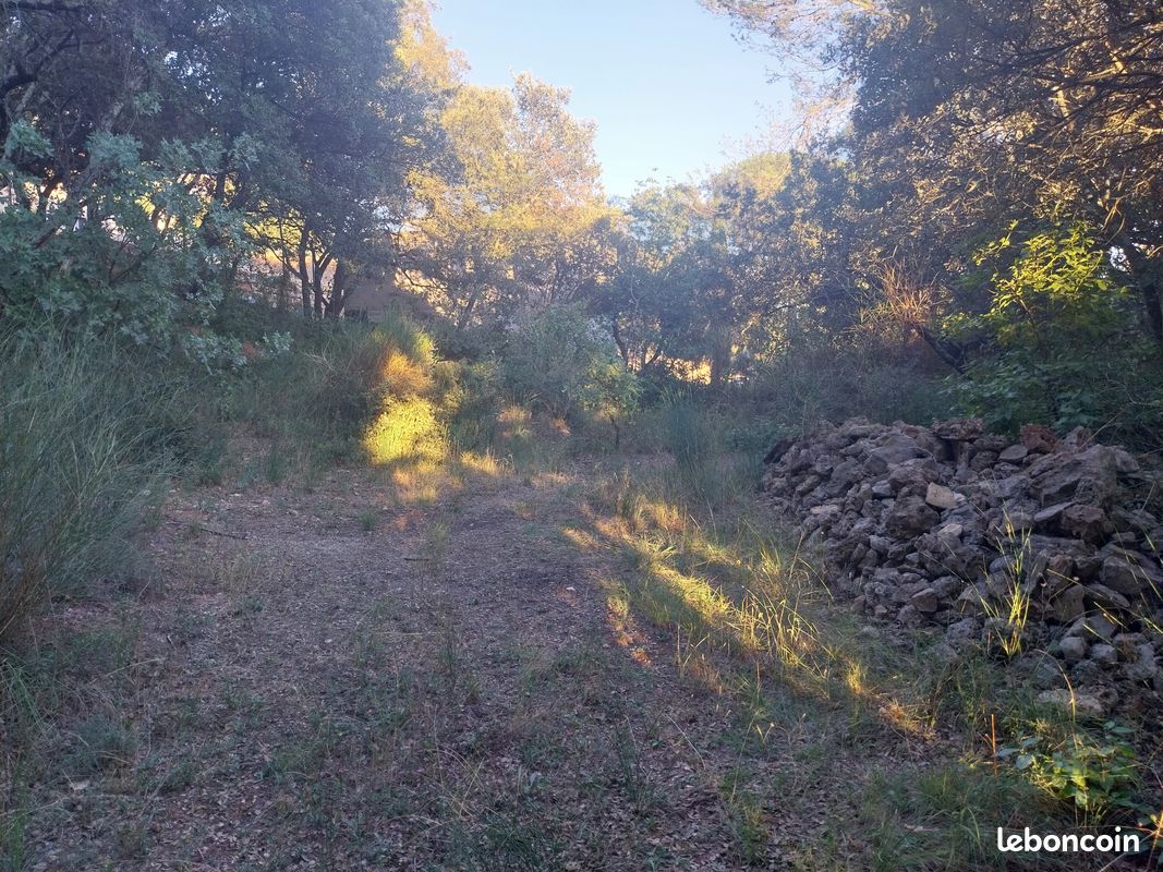 Beau terrain constructible de 743 m2 · à Sainte-Anastasie-sur-Issole · 110 000 €