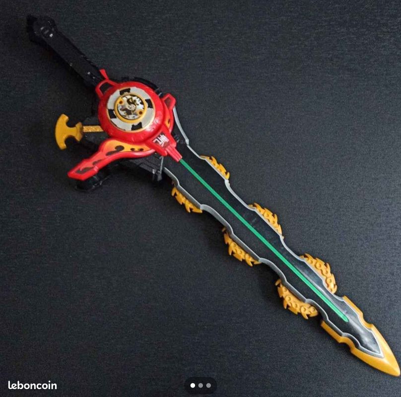 Épée Ultra Battle Gear Power Rangers Ninja Steel Bandai. À , À RÉCUPÉRER UNIQUEMENT (image 1)