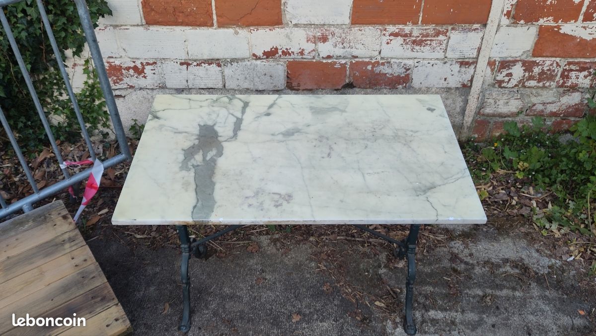 Table fonte godin - bon état mais voir les photos (image 3)