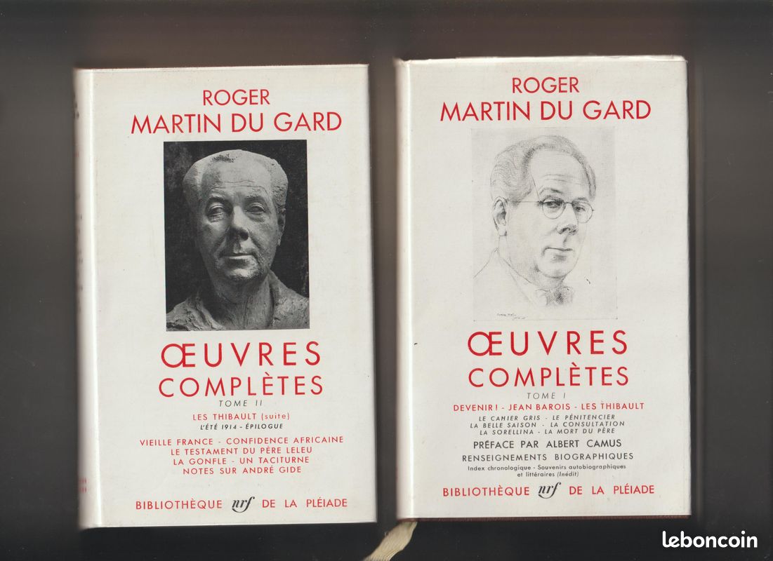 Roger MARTIN DU GARD - Œuvres Complètes - PLEIADE NRF (image 1)