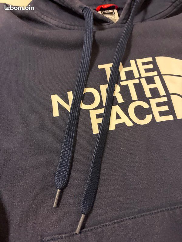 Sweat-shirt North Face bleu marine (image 4)