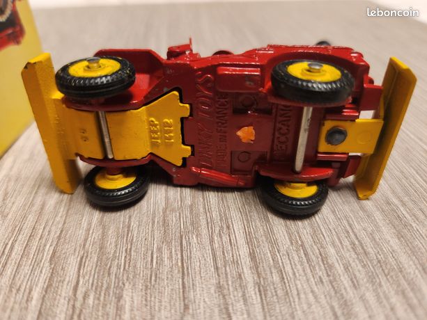 DINKY ancien véritable JEEP DEPANNAGE ref 1412 + BOITE d'origine