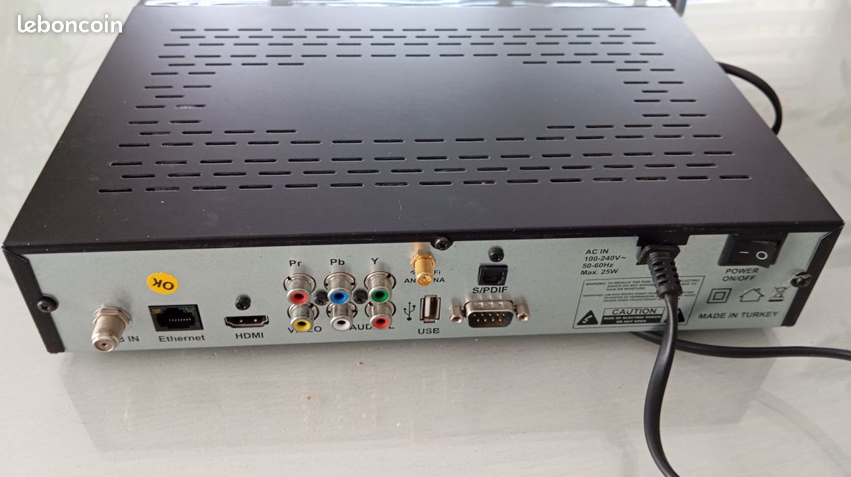 Opticum SBOX Plus HDTV Récepteur satellite lecteur multimédia numérique
