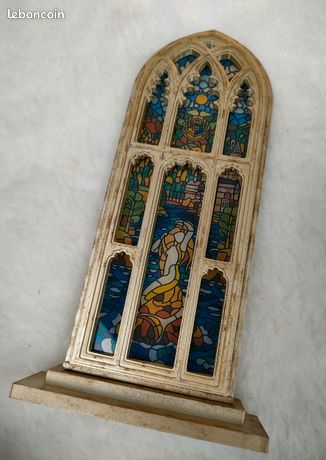 FaNaTtik Lingot Métallique Harry Potter – Sirène De Vitrail, édition Limitée à 2005, Numéroté, 160 Mm, Certificat, Présentoir Acrylique